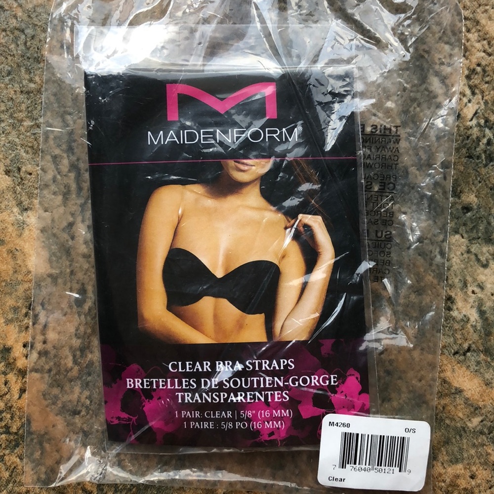 Clear Bra Straps, Never Used